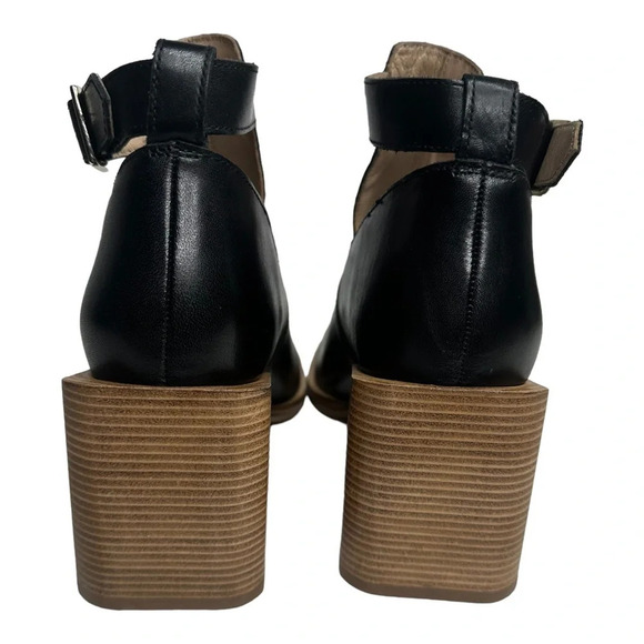 FREE PEOPLE BRADY BUCKLE SHOEBOOT IN BLACK  SZ: 40/9.0-9.5 - Picture 7 of 14